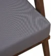 Niva Sheesham Wood Arm Chair In Grey & Rustic Teak Finish - Image 10