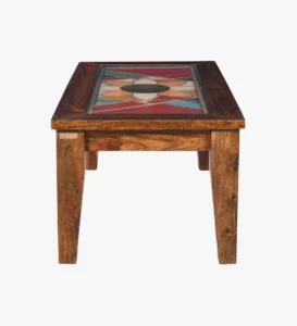 Sang Angeles Sheesham Wood Coffee Table In Provincial Teak Finish - Image 7