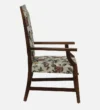 Rotton Sheesham Wood Arm Chair In Provincial Teak Finish - Image 6