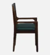 soniya Sheesham Wood Arm Chair In Provincial Teak Finish - Image 4