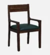 soniya Sheesham Wood Arm Chair In Provincial Teak Finish - Image 3