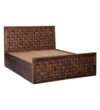 Shair Solid Wood Sheesham Storage Beds with Drawers - Image 7