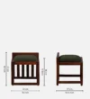 Ventura Sheesham Wood Dressing Table in Natural Teak Finish - Image 3