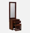 Ventura Sheesham Wood Dressing Table in Natural Teak Finish - Image 8