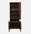 Winster Wooden Dressing Table with Mirror in Teak Finish - Image 7