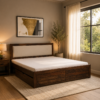 maasum Solid Wood Drawer Storage Beds