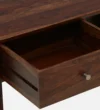 Aaklyn Modern Coffee Table in Rich Walnut Finish with Drawer - Image 6