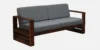 Arcadia Solid Wood 3 Seater Sofa in Provincial Teak Finish - Image 3