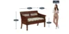 Aspen Luxury Upholstered 2 Seater Sofa in Neutral Tone - Image 3
