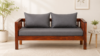 Avencia Elegant Fabric 2 Seater Sofa for Urban Homes