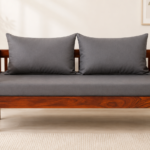 Avencia Elegant Fabric 2 Seater Sofa for Urban Homes