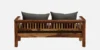 Castello Premium Fabric 2 Seater Sofa with Contemporary Design - Image 3