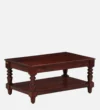 Cillow Artisan Crafted Sheesham Wood Coffee Table for Living Room - Image 5