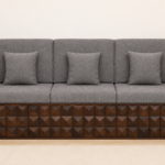 Crown Artisan Sheesham Wood Sofa with Contemporary Styling