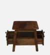 Elara Handcrafted Sheesham Wood Coffee Table in Warm Walnut Finish - Image 2