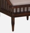 Fairmont Sheesham Wood 1 Seater Sofa in Scratch Resistant Provincial Teak Finish - Image 2
