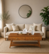 Florence Luxury Sheesham Wood Coffee Table with Timeless Craftsmanship
