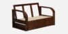 Florence Modern Fabric 2 Seater Sofa with Plush Cushions - Image 4