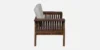 Hampton Classic Fabric 2 Seater Sofa with Wooden Legs - Image 7