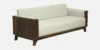 Harper Elegant 3 Seater Sofa in Cream Finish - Image 5