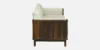 Harper Elegant 3 Seater Sofa in Cream Finish - Image 6