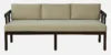 Imperial Wooden 3 Seater Sofa with Premium Fabric Cushions - Image 6