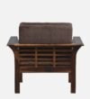Invera Sheesham Wood 1 Seater Sofa in Scratch Resistant Chestnut Finish - Image 2