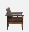 Invera Sheesham Wood 1 Seater Sofa in Scratch Resistant Chestnut Finish - Image 7