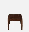 Kingsley Mid-Century Modern Centre Table with Fluted Side Design - Image 2