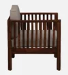 Kreston Sheesham Wood 1 Seater Sofa in Scratch Resistant Honey Finish - Image 4
