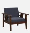 Lucena Sheesham Wood 1 Seater Sofa In Scratch Resistant Provincial Teak Finish - Image 7