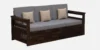 Majestic Solid Wood 3 Seater Sofa with Elegant Fabric Upholstery - Image 7