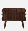 Marlow Fluted Sheesham Wood Coffee Table with Spacious Storage Drawer - Image 5