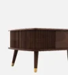 Marlow Fluted Sheesham Wood Coffee Table with Spacious Storage Drawer - Image 2