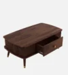 Marlow Fluted Sheesham Wood Coffee Table with Spacious Storage Drawer - Image 3