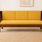 Mayfair Classic 3 Seater Sofa with Elegant Wooden Frame