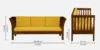 Mayfair Classic 3 Seater Sofa with Elegant Wooden Frame - Image 6