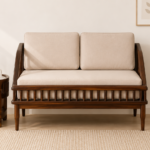 Morenzo Luxury Fabric 2 Seater Sofa with Modern Appeal