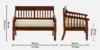 Nova Modern Upholstered 2 Seater Sofa with Soft Backrest - Image 3