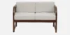 Orlina Premium Lounge 2 Seater Sofa with Soft Cushions - Image 7