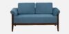 Oslo Premium Fabric 2 Seater Sofa with Modern Silhouette - Image 2