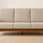 Oxford Heritage Sheesham Wood 3 Seater Sofa in Walnut Finish