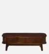 Paspian Contemporary Wooden Coffee Table with Fluted Side Panels - Image 5