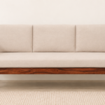 Prescott Heritage Style 3 Seater Sofa with Cushioned Backrest