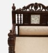 Quinley Sheesham Wood 1 Seater Sofa in Scratch Resistant Natural Finish - Image 5