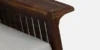 Royale Heritage Wooden 3 Seater Sofa in Warm Walnut Finish - Image 7