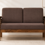 Solara Premium Fabric 2 Seater Sofa with Deep Seating