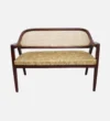 Tivaro Modern 2 Seater Sofa in Chestnut Brown Finish - Image 3