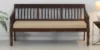 Vanyaa Sheesham Wood 3 Seater Sofa In Provincial Teak Finish