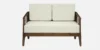 Velmont Modern Fabric 2 Seater Sofa in Rich Finish - Image 5